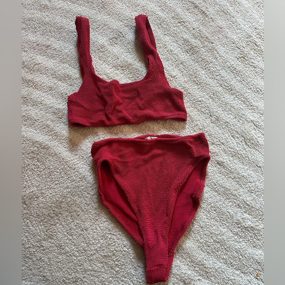Youswim Aplomb High Waist Two-Piece - Pimento